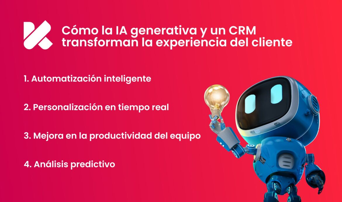 IA generativa y un CRM transforman la experiencia del cliente